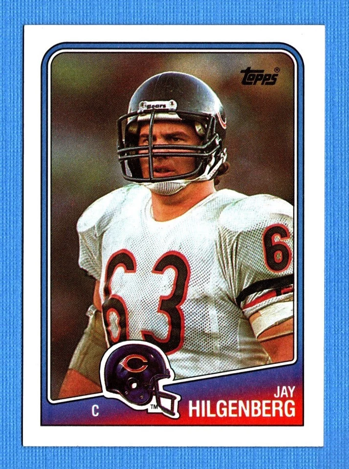 1988 Topps #77 Jay Hilgenberg NM Bears - Image 1 of 1