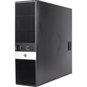 HP Desktop Computer PC SFF Intel Processor 8GB RAM 120GB HDD Windows 10 Wi-Fi - Picture 1 of 3