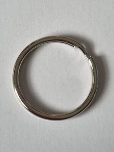 10 X 25mm Metal Split Keyring, Keyring Blanks For Diy Craft Projects - Picture 1 of 2