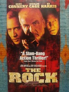 THE ROCK Sean Connery, Nicolas Cage, Ed Harris  VHS TESTED