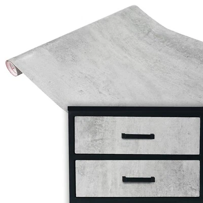 D-C-FIX Lámina adhesiva 7,40 €/m² DIY autoadhesiva para muebles lámina fotomural hormigón aspecto piedra