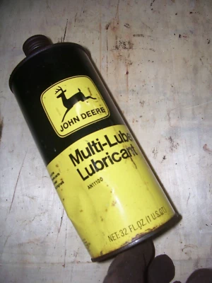 DE COLECCIÓN JOHN DEERE MULTI - LATA LUBRICANTE - TAMAÑO CUARTO Foto 1 de 4