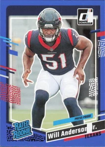 2023 Donruss #342 Will Anderson Jr. - Picture 1 of 2