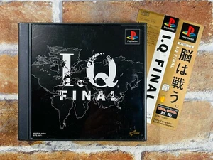 I.Q FINAL PlayStation PS1 Japan JP Game w/manual w/Spine FedEx P - Picture 1 of 6