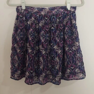 Mossimo Womens Skirt M Purple Animal Geometric Medium Med Layer 36 in waist - Picture 1 of 10
