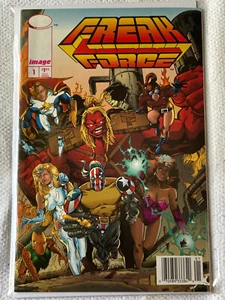 Freak Force #1 1993 (1st Series) VF/VF+ Image Comics - Imagen 1 de 1