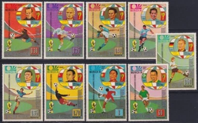 F-EX58115 GUINEA EQUATORIAL MNH 1974 MUNICH SOCCER WORLD CUP FOOTBALL. - Image 1 of 2