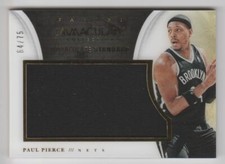 Paul Pierce 2013-14 Panini Immaculate Collection Standard Game Worn Jersey 64/75