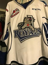 2014-15 WHL VICTORIA ROYALS MARSEL IBRAGIMOV GAME WORN HOCKEY JERSEY