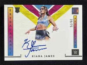 2023 Panini Impeccable Kiana James Extravagance Autographs Auto RC 39/75 - Picture 1 of 2