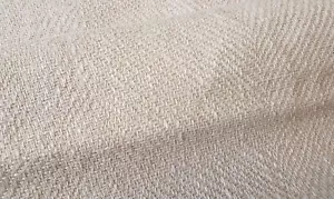 Laura Ashley Oscar upholstery Fabric remnant in Natural 140 x 222cm - Picture 1 of 4