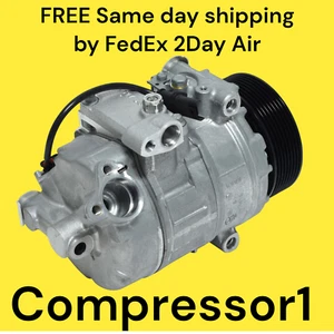Compresor de aire acondicionado para BMW X3 3,0 L xDrive28i 2011 2012 E83 polea de 8 ranuras - Imagen 1 de 2