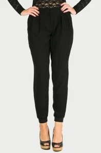 * TOMMY HILFIGER * Hose * Sadie Tailored Jogpants * Damen * Schwarz * 12 * NEU - Bild 1 von 12