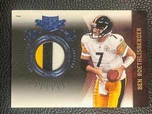 20120 Panini Plates & patches #76 Ben Roethlisberger /25 Jersey - Picture 1 of 2
