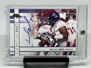Michael Oher Ravens 2009 Upper Deck Signature Shots RC Autograph #SS-MO NM+ - Picture 1 of 2