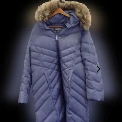 ABRIGO DE INVIERNO MUJER KENNETH COLE REACTION USADO EN EXCELENTE ESTADO CON CAPUCHA LARGA. TALLA XXL. Foto 1 de 4