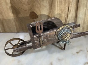 Deko Schubkarre Schnickschnack Deko  - Bild 1 von 6