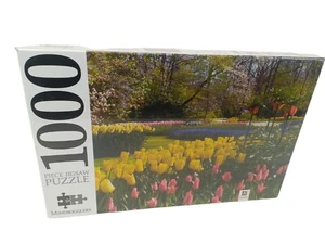 Hinkler Mindboggers Jigsaw Puzzle Keukenhof Gardens 1000 Pieces 29" x 23" Sealed - Picture 1 of 8