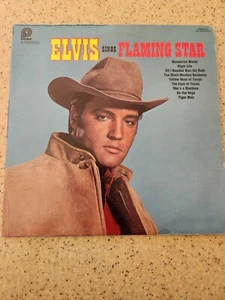 Vintage 1969 ELVIS SINGS FLAMINGO STAR vinyl - Picture 1 of 3