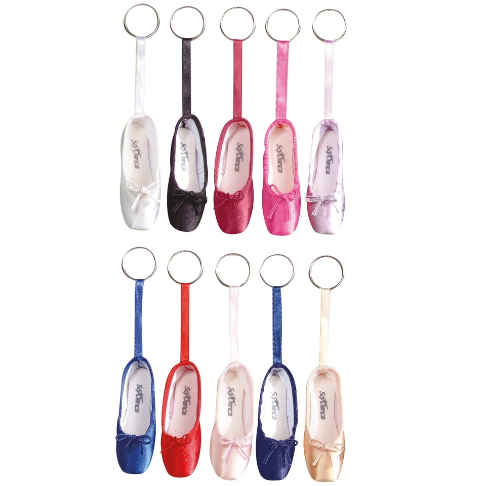 Ballett Spitzenschuh Schlüsselanhänger Pointe shoe Keyring