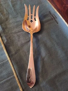 Antique Dominick & Haff Sterling Salad Serving Fork Pointed pattern 9 3/8" - Picture 1 of 6