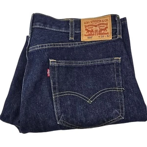 Jeans Levi's 550 azules talla 38X32 para hombre pliegue pierna recta denim 2018 - Imagen 1 de 7