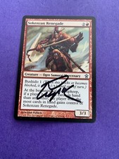 MTG Magic Sokenzan Renegade Signed Artist Proof X1 Saviors Of Kamigawa Pollack