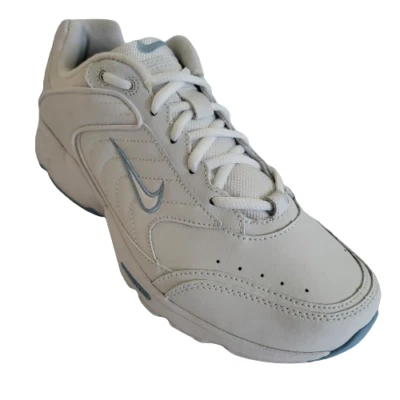 耐克 Airliner Rolling Rail 女式步行白色运动鞋 308699-112 尺码:9.5 — 第 1/4 张图片