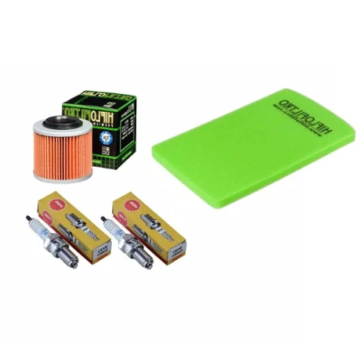 GAZOOBIKE Pack Révision Filtre Huile Air Bougie BMW F 650 Funduro (169) 1993-2000