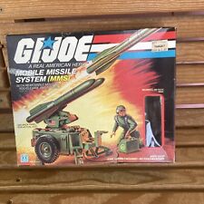 1982 MOBILE MISSILE SYSTEM MMS BOX ONLY HAWK FILECARD GI JOE VINTAGE Hasbro