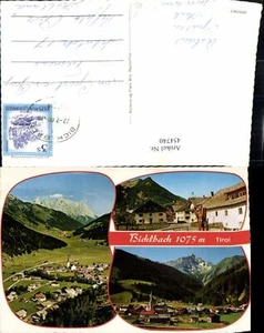 454740,Bichlbach Totale Straßenpartie Mehrbildkarte - Picture 1 of 1