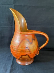 PLATEELBAKKERIJ - Gouda Art Nouveau Ceramic Ewer - Zuid-Holland - Circa 1925 - Picture 1 of 8