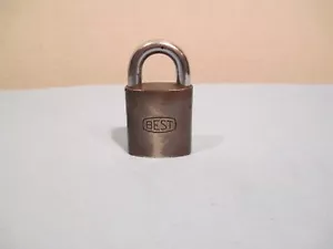 Vintage BEST Padlock (NO KEY) - Picture 1 of 8