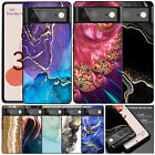 For Google Pixel 8 Pro 7A 6A 5 4A 6 7 Marble Design Phone Case Shockproof Cover 