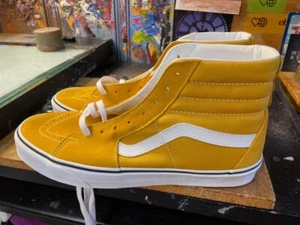 Vans Sk8-Hi Color Theory giallo dorato taglia US 11,5 uomo nuovo VN0A7Q5NF3X - Foto 1 di 7