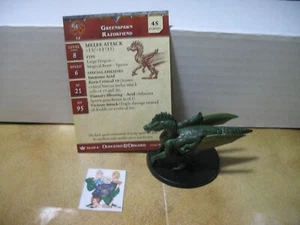 =Dungeons and Dragons WAR OF THE DRAGON REINA Greenspawn Razorfiend 35/60 w tarjeta - Imagen 1 de 1