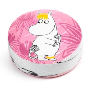 Moomins Magic flannel cloth Kids wash bath expanding shower travel towel Pink - Picture 1 of 15