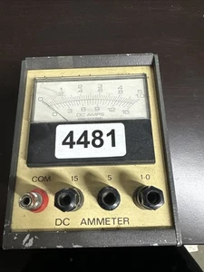 Electrolab Amp Meter EC 404-10 0-15 DC Amps - Picture 1 of 2