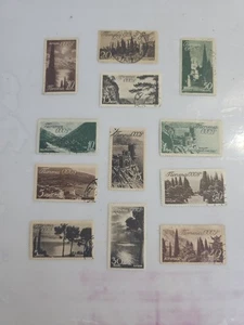 Russland Briefmarke Scott #666-677, Russian Landmarks, kompletter 12er Satz, gebraucht - Bild 1 von 13