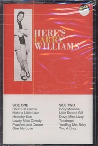 Larry Williams Here's Larry Williams cassette USA Specialty 1982 cassette - Picture 1 of 2