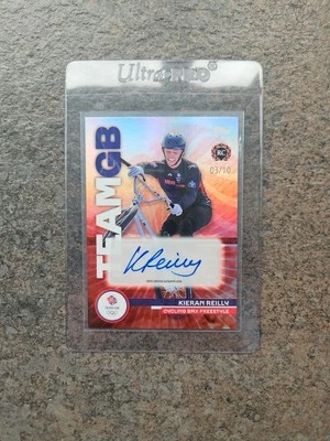 Keiran Reilly Auto RC 03/10 Topps Team GB Stars Of Paris 2024 - Image 1 of 2