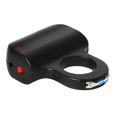 MARKENLOS Electrochoque Anillo De Dedo Anillo Autodefensa Requisito Para Broma⚡