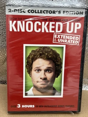 Knocked Up (DVD, 2007, 2-Disc Collector's Edition) NEW & SEALED! - Image 1 of 4