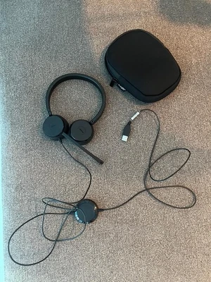 Jabra Evolve 30 II UC Stereo USB Wired Headset with Noise-Canceling Microphone - Image 1 of 4