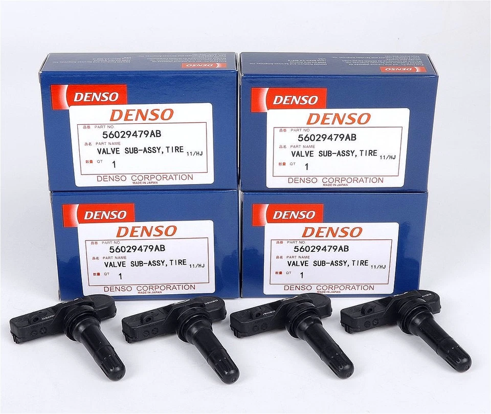 4PCS OEM 56029479AB TPMS Tire Pressure Sensors 315MHZ For Chrysler Dodge Jeep Foto 1 de 4