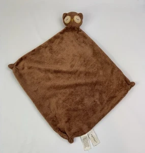 Angel Dear Brown Owl Lovey Peluche Blankie Manta de Seguridad Lovie Anudada - Imagen 1 de 5