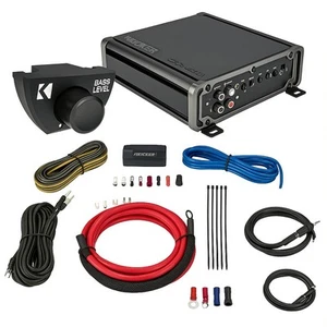 NEW KICKER 46CXA4001t 400W RMS MONO BLOCK AMP, BASS KNOB KICKER 8 GAUGE AMP KIT. - Picture 1 of 4
