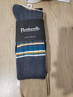 Pantherella Mens Socks 3 Pairs. Size 7.5-9.5 70% Cotton, 30% Nylon. - Image 1 of 4