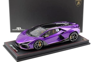 1:18 MR Collection Lamborghini Revuelto Viola Pasifae/Giallo Con Display - Lim - Foto 1 di 4