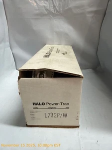 NEW Halo Cooper Lighting Power Trac L732P/W Track Light White - Picture 1 of 3